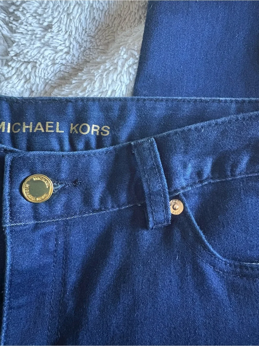 Michael Kors Navy Skinny Jeans